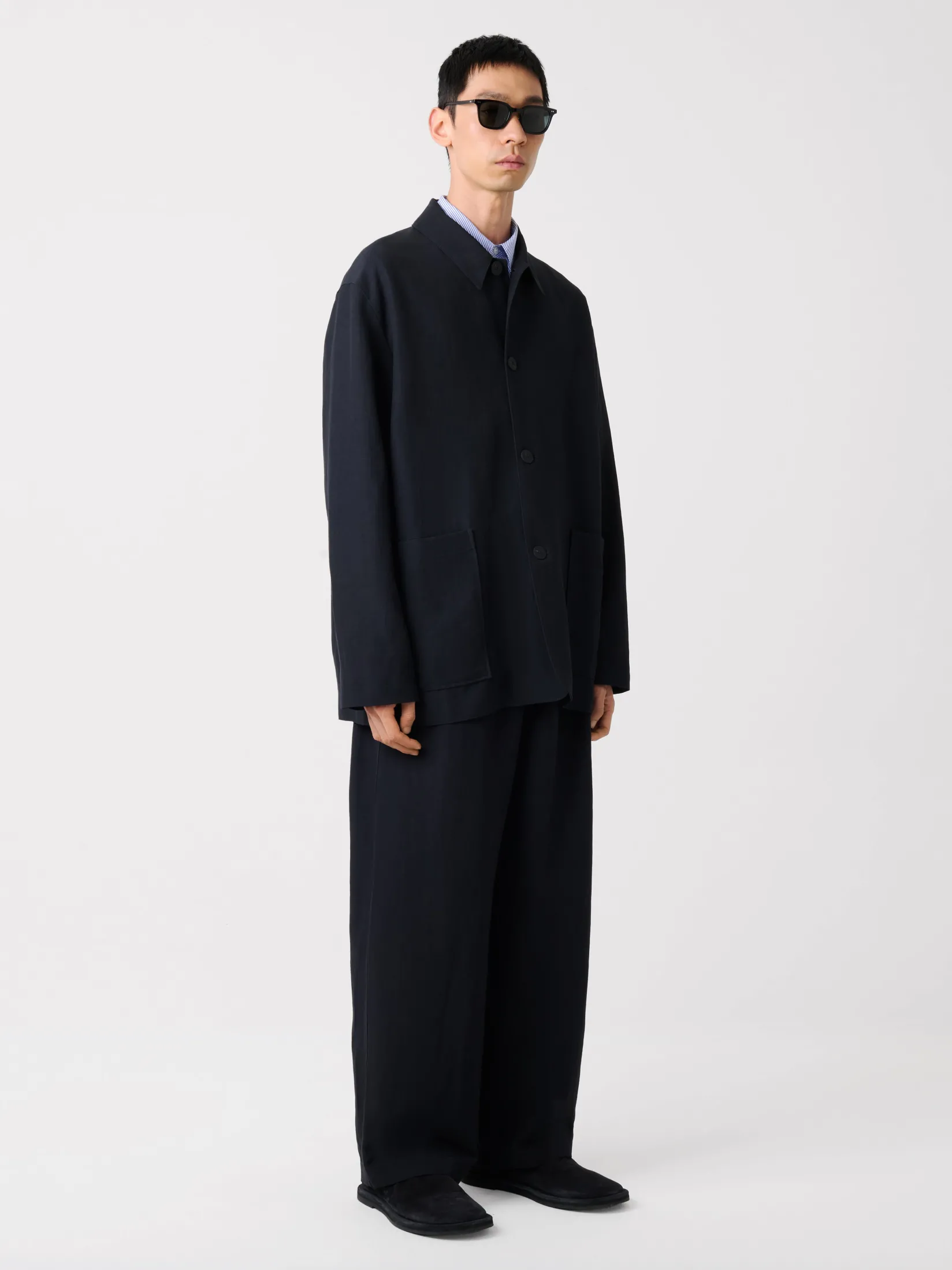 Clearance Studio Nicholson Nopi Jacket Darkest Navy