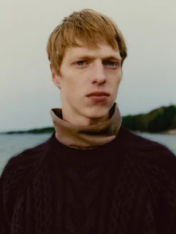Online Studio Nicholson Norr Knit Espresso Brown