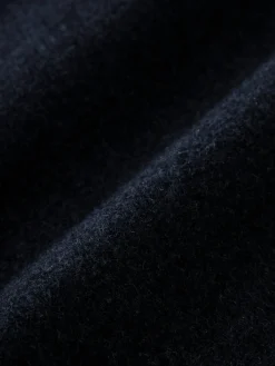 New Studio Nicholson Notch Coat Dark Navy
