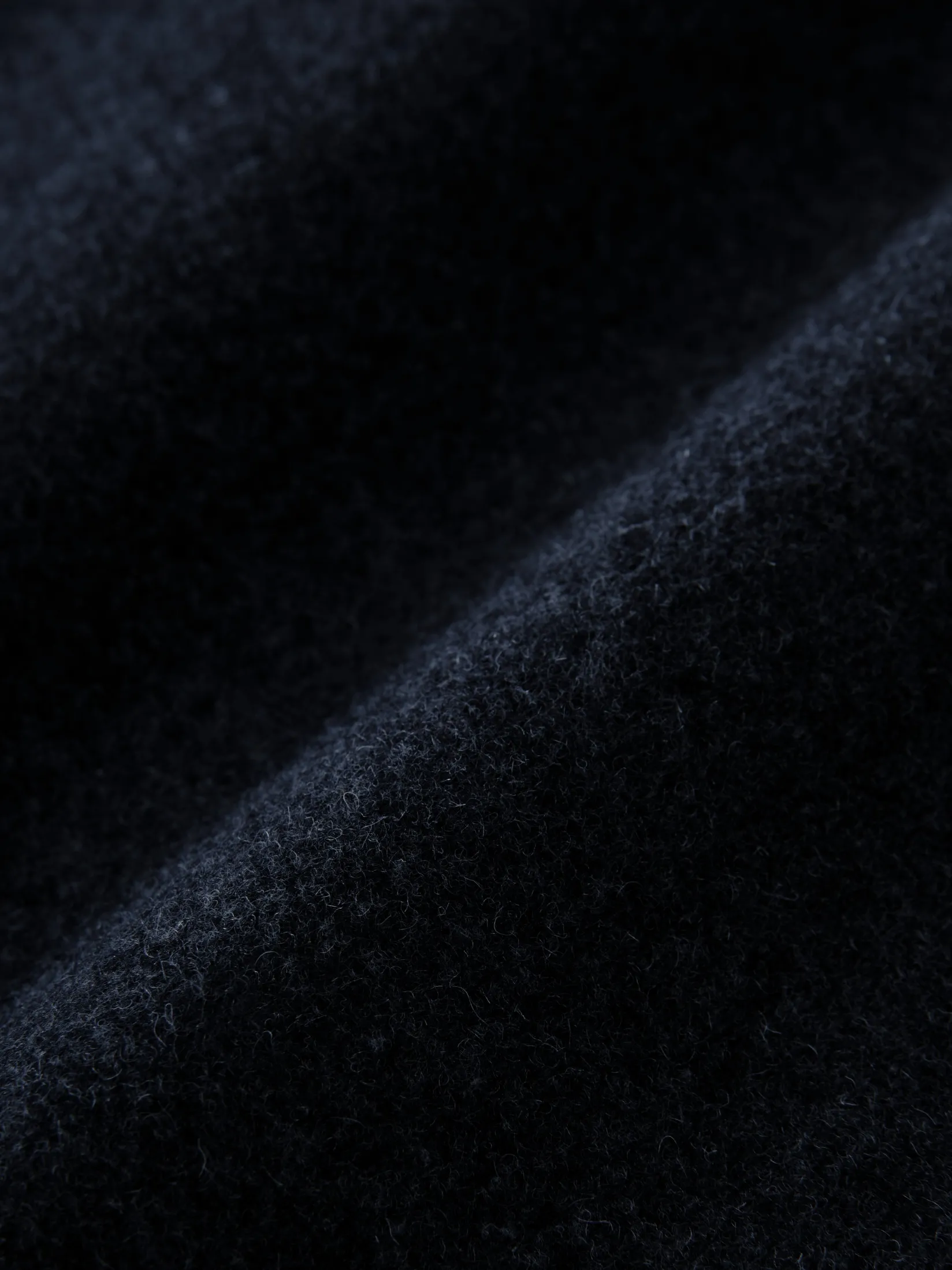 New Studio Nicholson Notch Coat Dark Navy