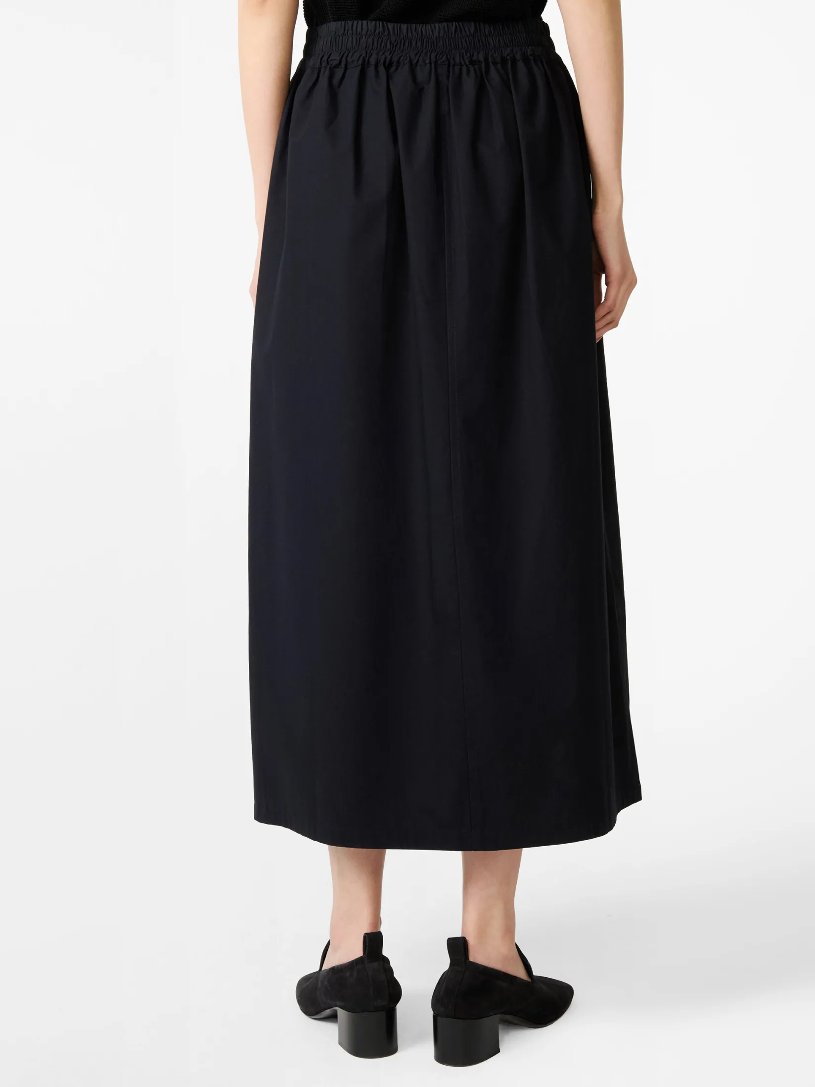 Discount Studio Nicholson Oates Skirt Darkest Navy