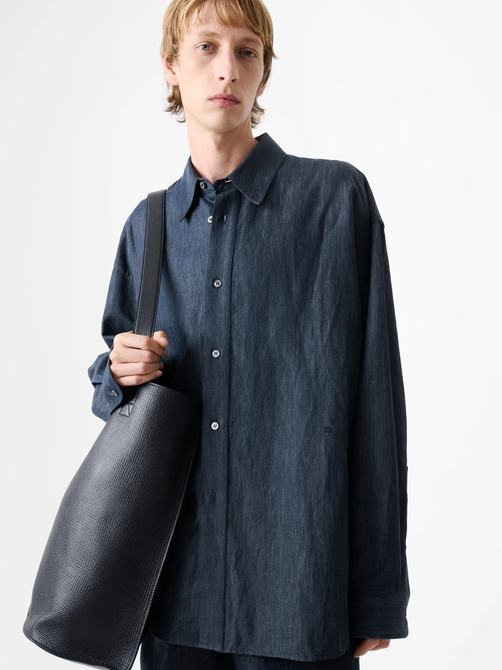 Hot Studio Nicholson Oli Shirt Indigo
