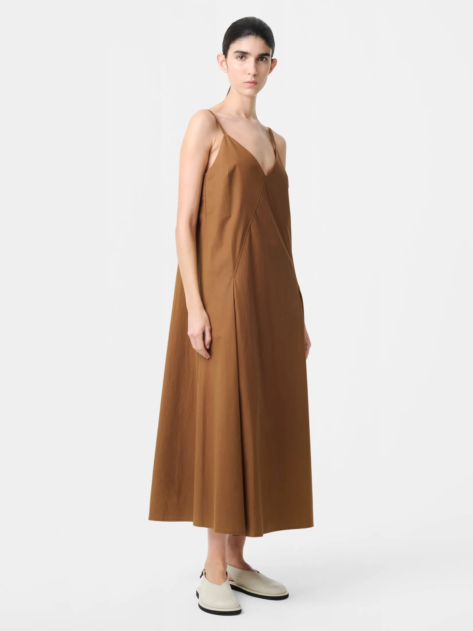 Hot Studio Nicholson Oma Dress Almond