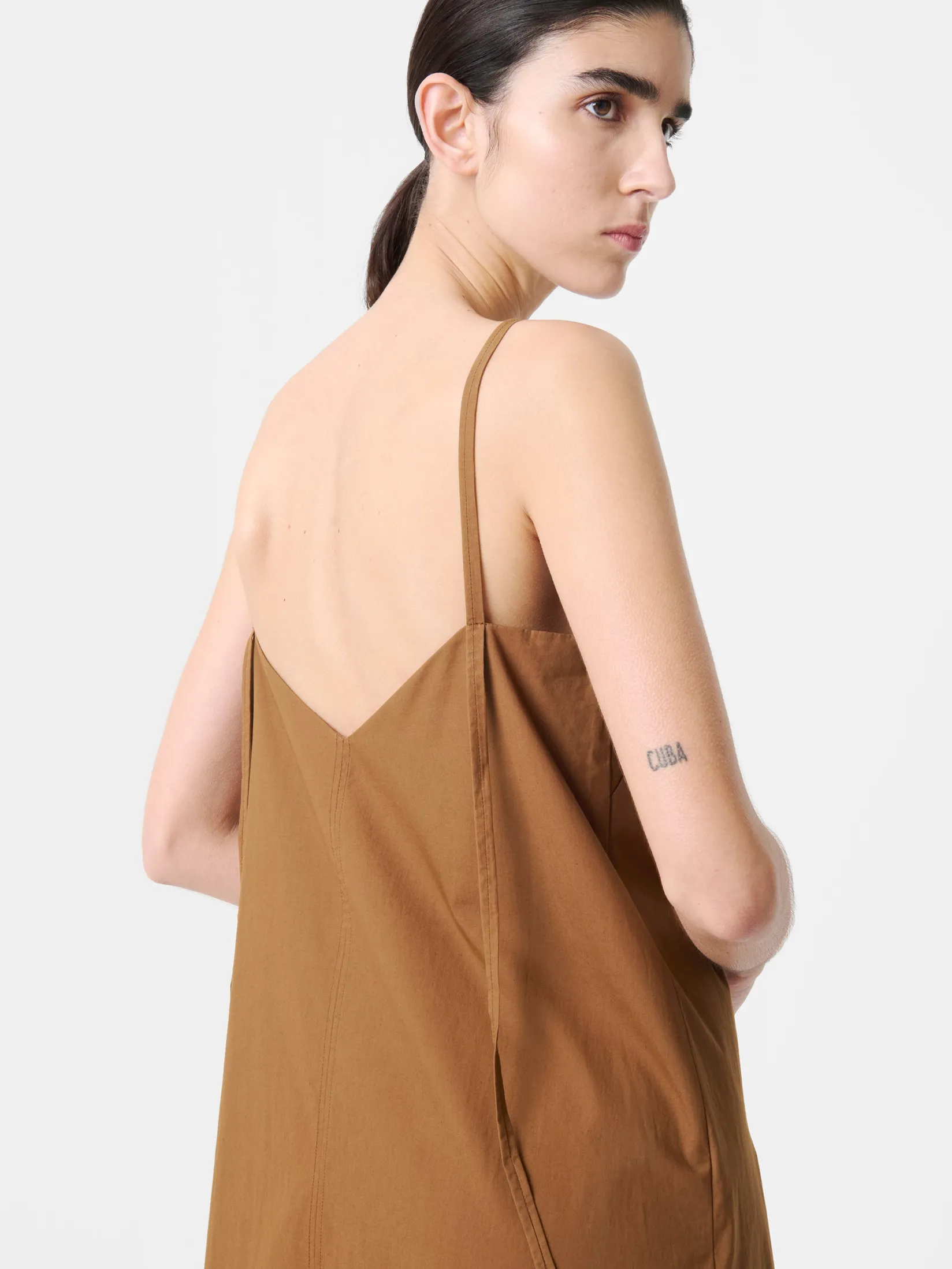 Hot Studio Nicholson Oma Dress Almond