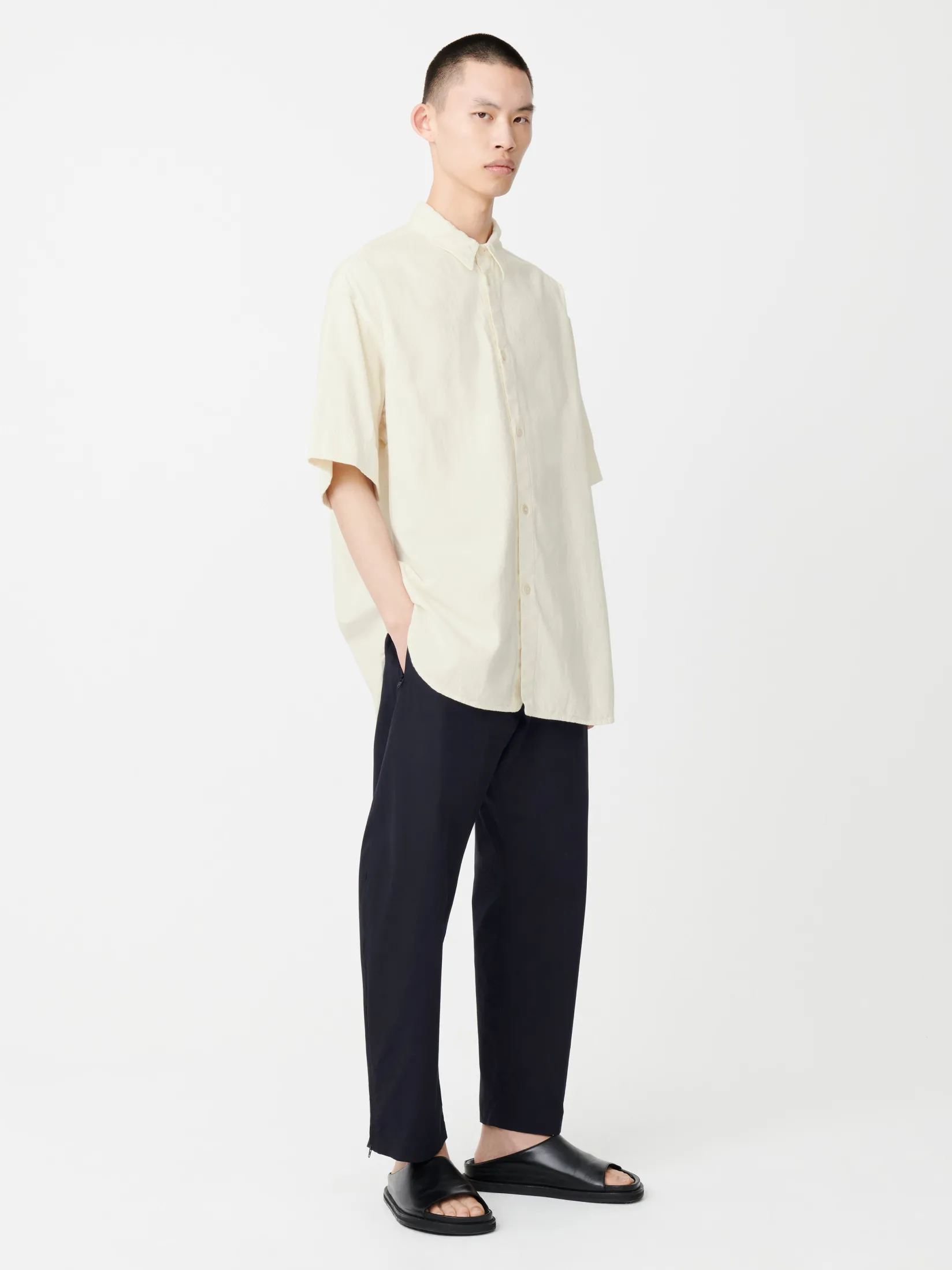 Sale Studio Nicholson Opal Pant Darkest Navy