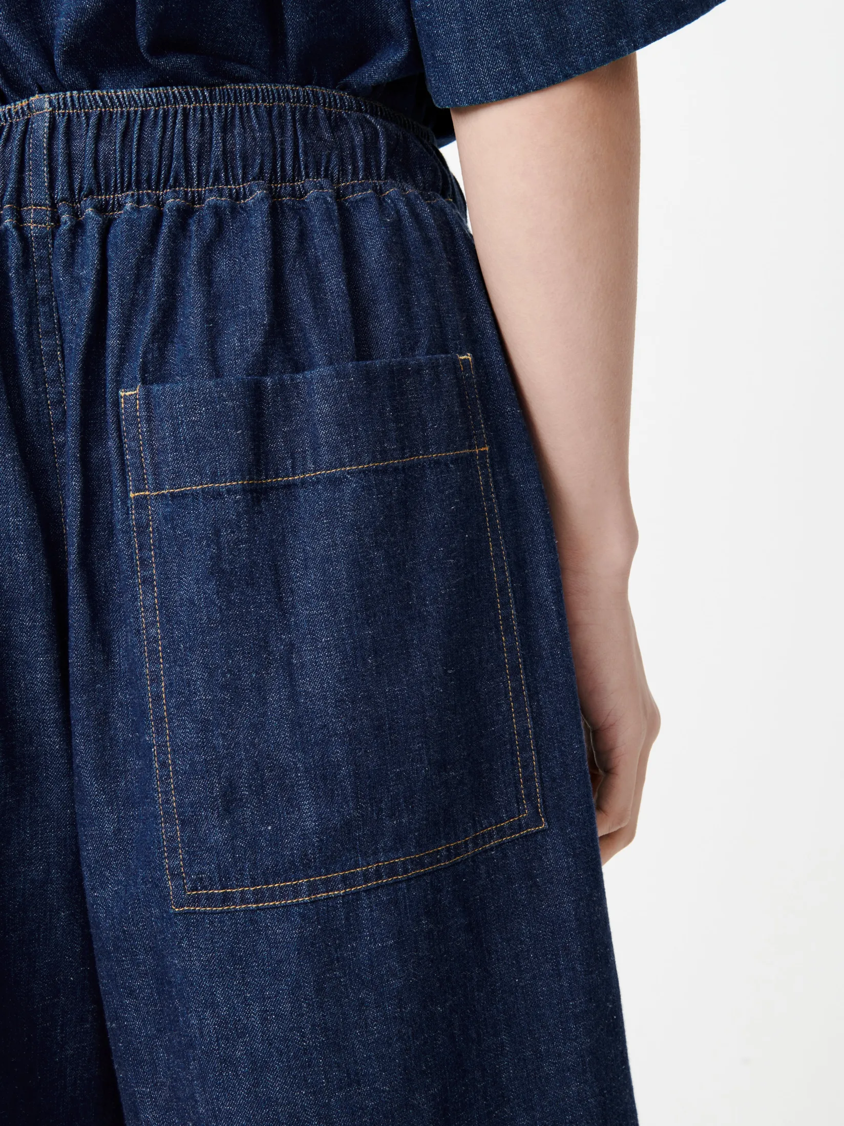 Discount Studio Nicholson Ossi Denim Short Indigo