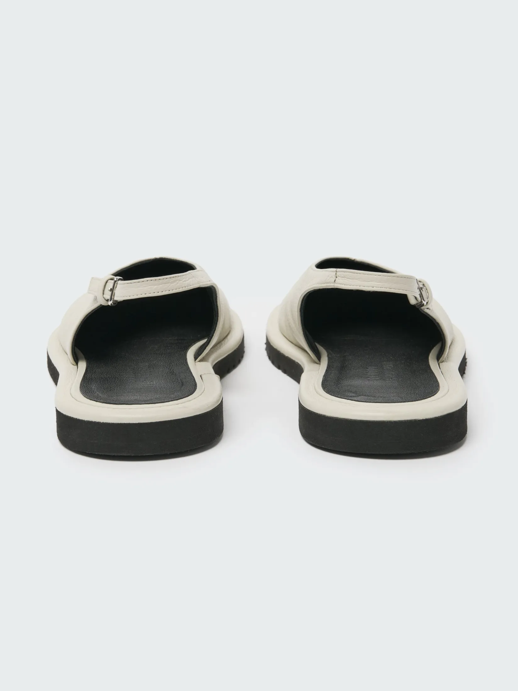 Discount Studio Nicholson Paley Leather Shoe Parchment