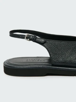New Studio Nicholson Paley Leather Shoe Darkest Navy