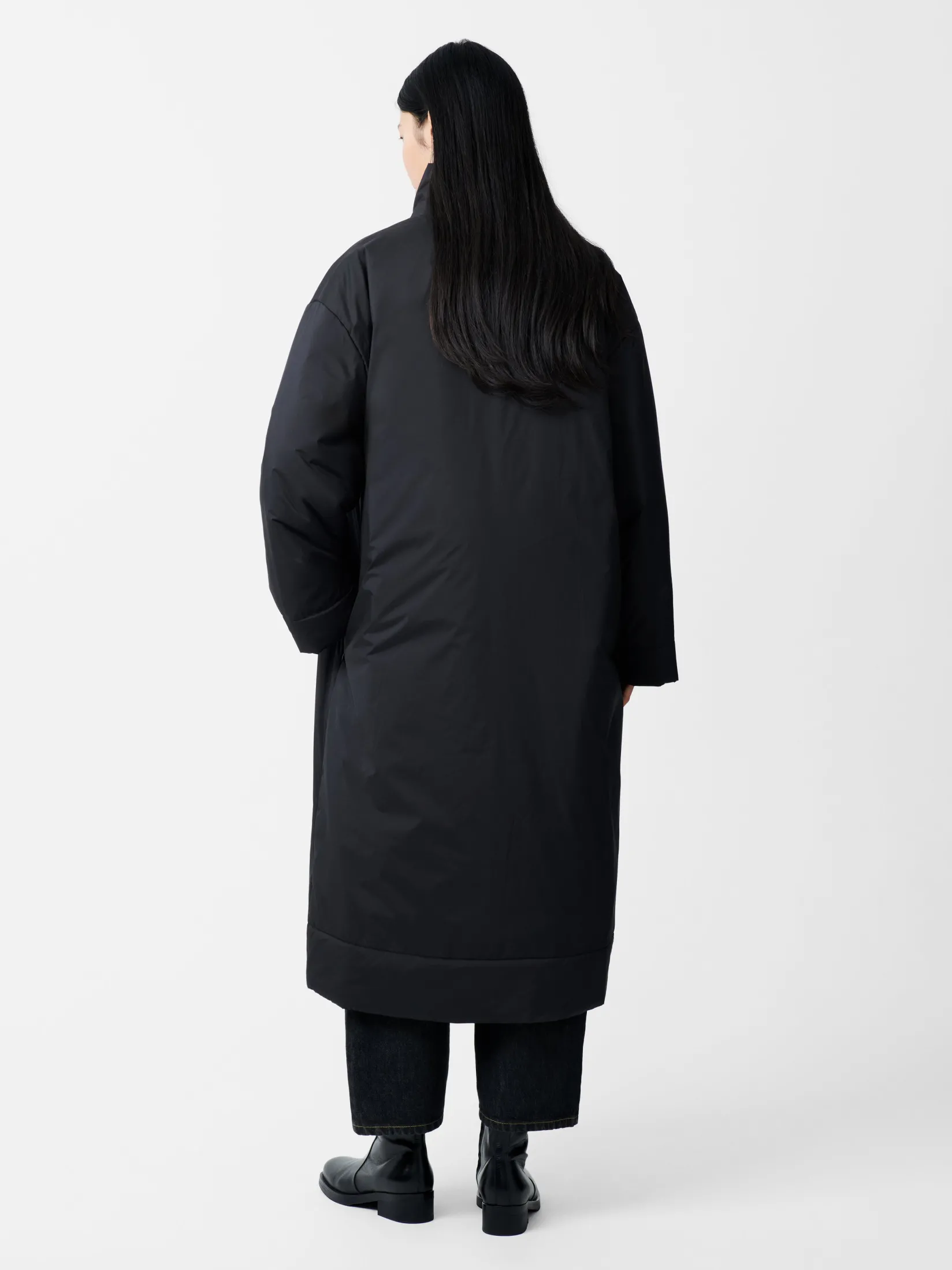 New Studio Nicholson Pallan Down Coat Black