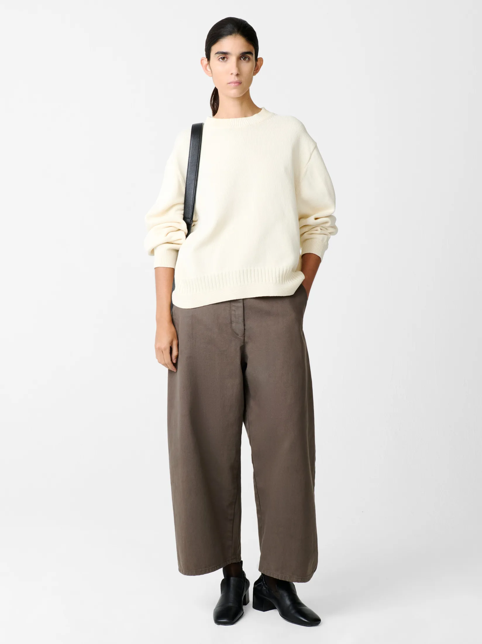 Online Studio Nicholson Paola Knit Parchment