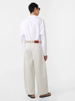 Best Studio Nicholson Paolo Denim Pant Ice