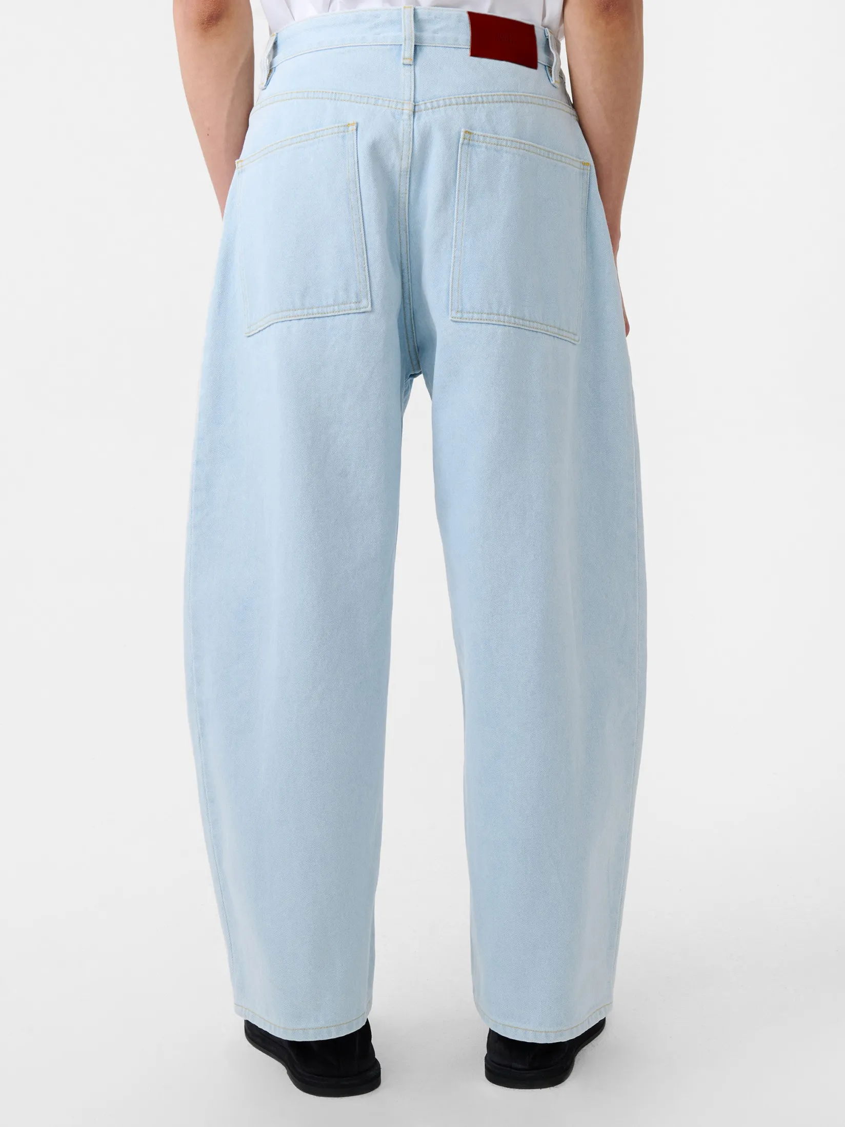 Fashion Studio Nicholson Paolo Denim Pant Bleach Wash