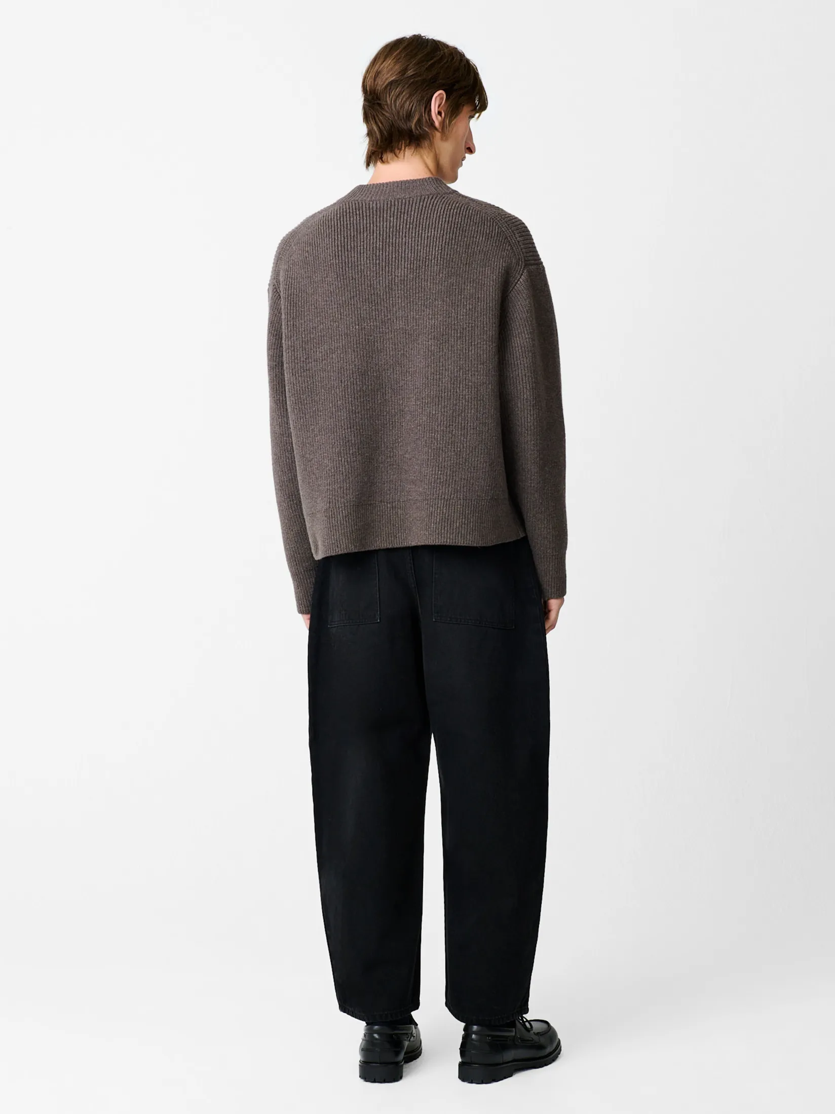 Clearance Studio Nicholson Paolo Denim Pant Washed Black