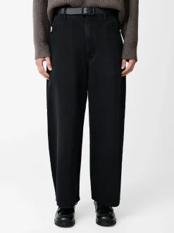 Clearance Studio Nicholson Paolo Denim Pant Washed Black