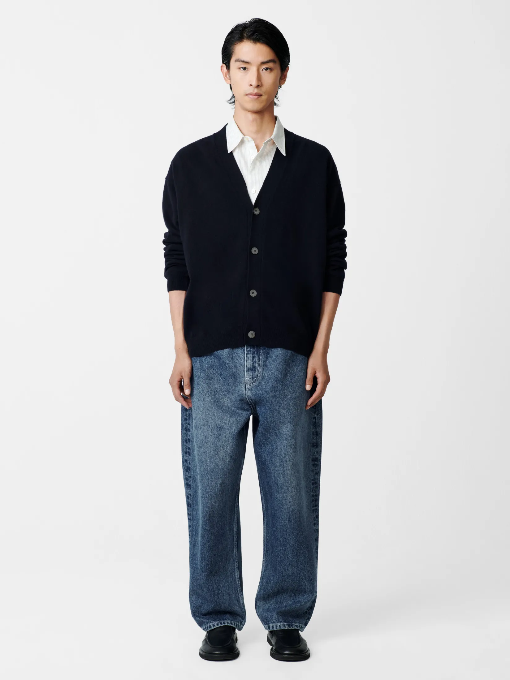 Sale Studio Nicholson Parr Knit Darkest Navy