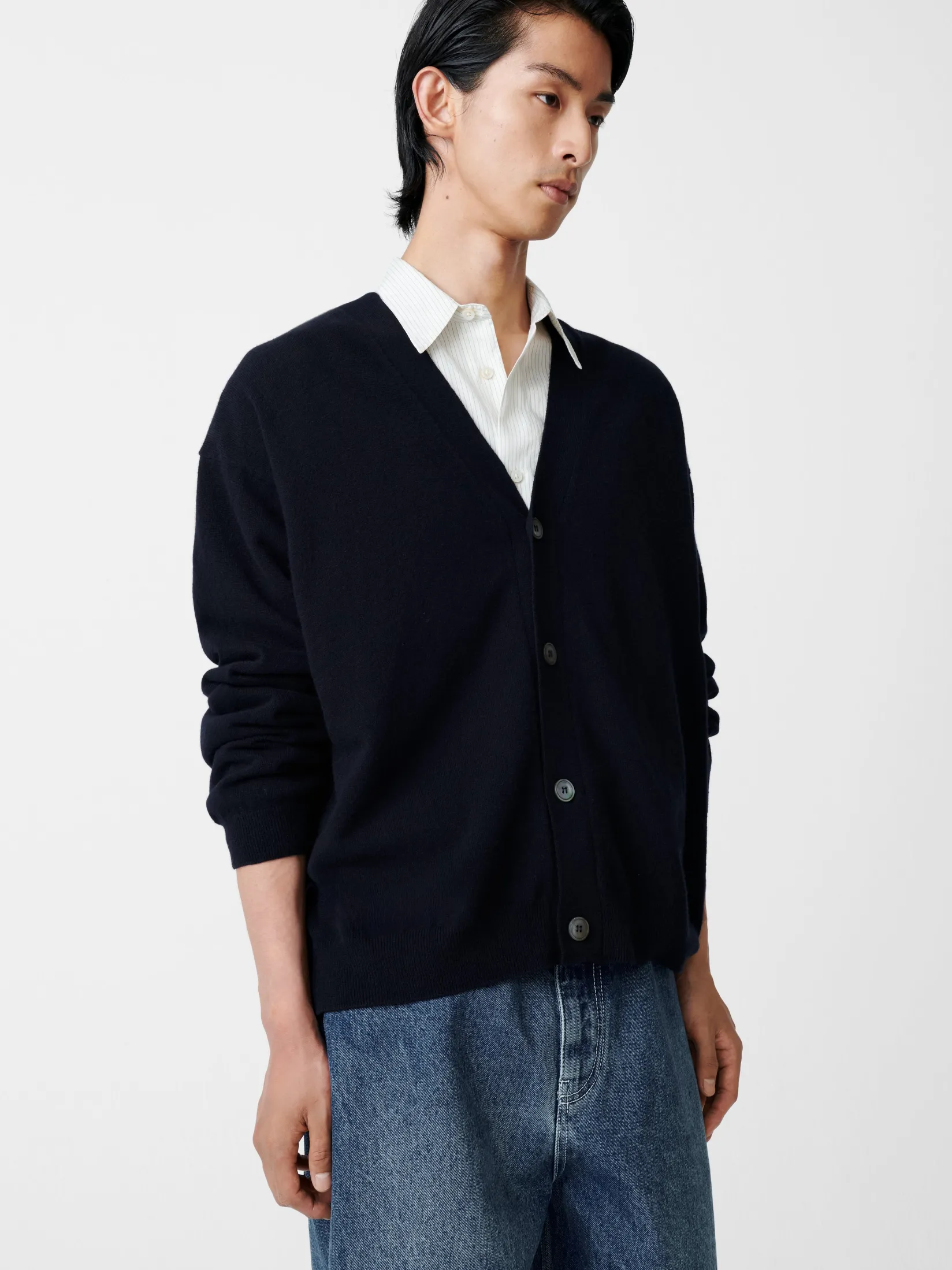 Sale Studio Nicholson Parr Knit Darkest Navy