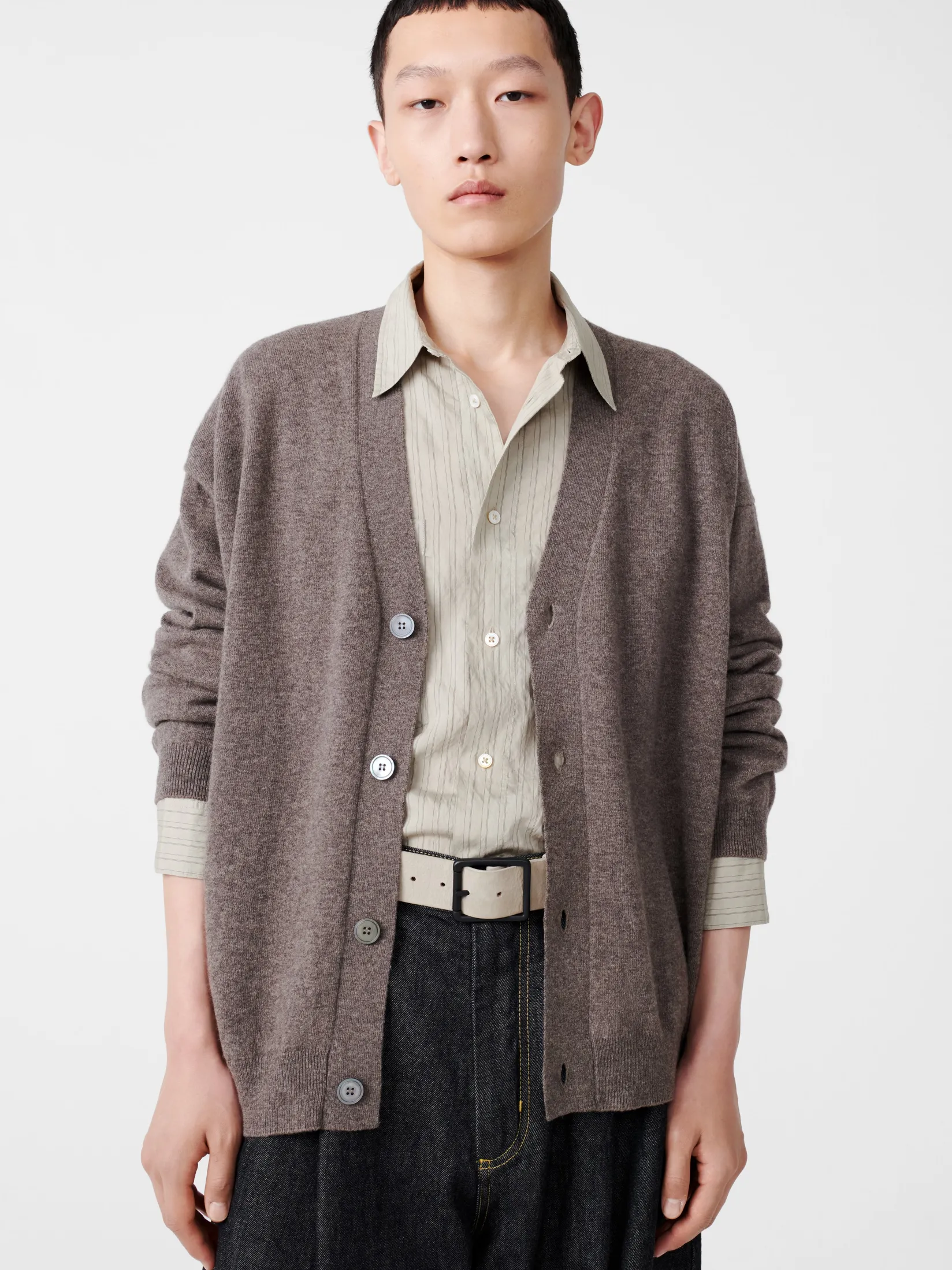 Online Studio Nicholson Parr Knit Stone Melange