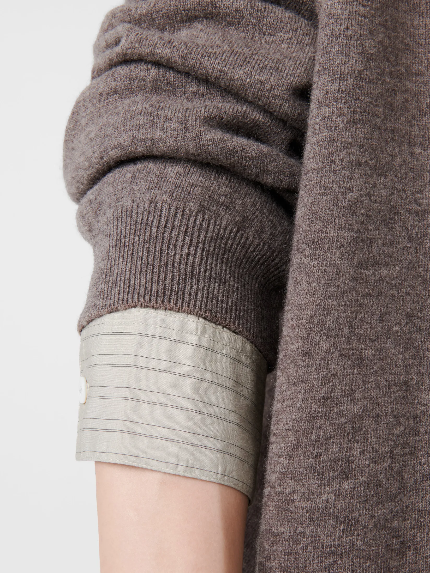 Online Studio Nicholson Parr Knit Stone Melange