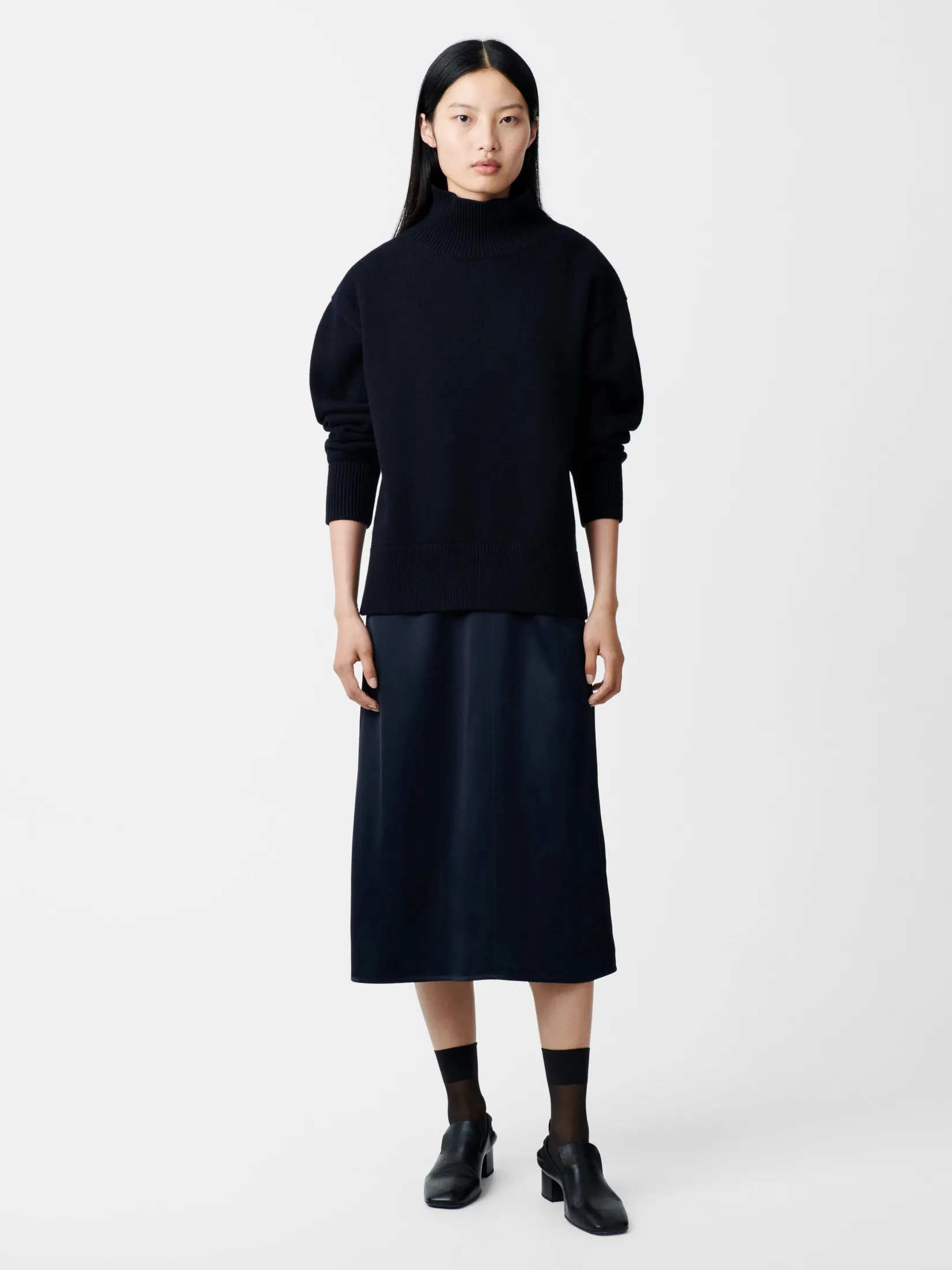 Online Studio Nicholson Patria Knit Dark Navy