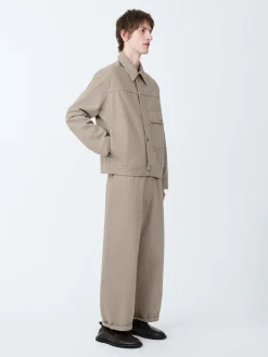 Hot Studio Nicholson Petar Denim Jacket Fawn