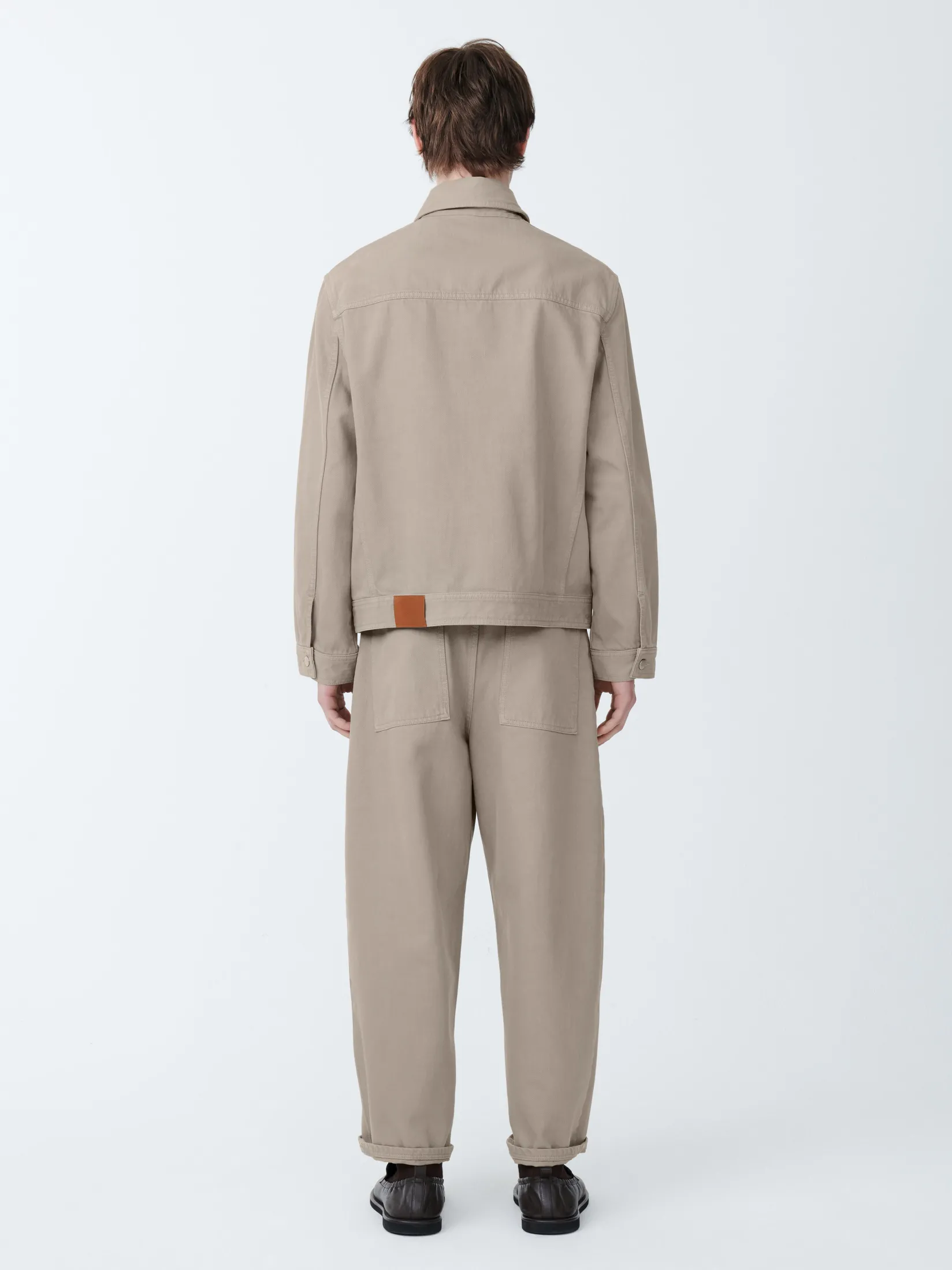 Hot Studio Nicholson Petar Denim Jacket Fawn