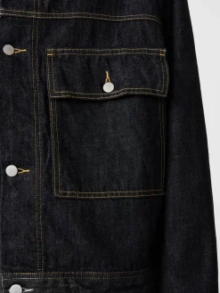 Clearance Studio Nicholson Petar Italian Denim Jacket Black