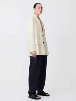 New Studio Nicholson Phelps Viscose Jacket Parchment