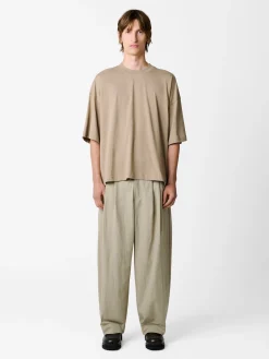 New Studio Nicholson Piu T-shirt Dark Stone