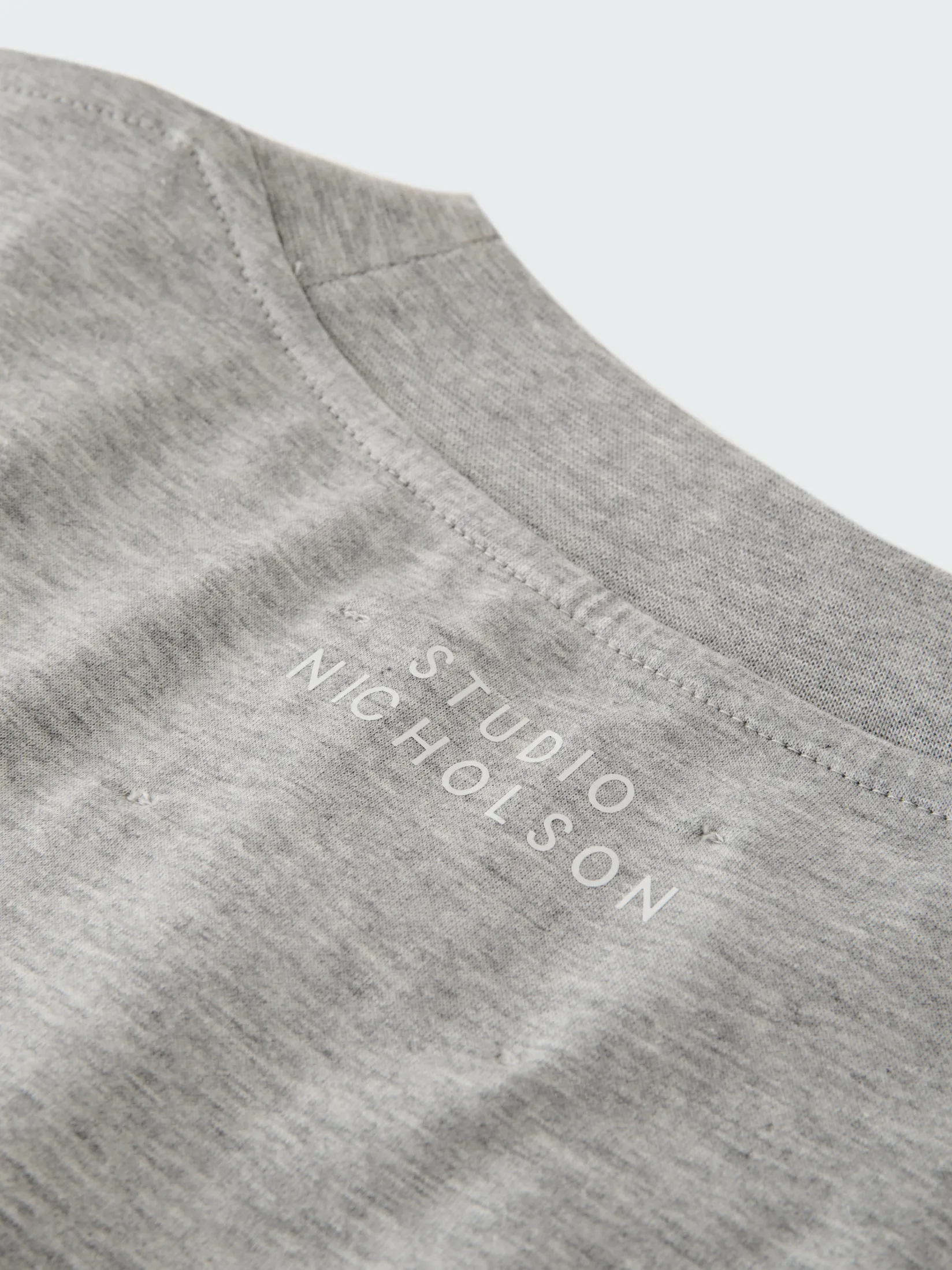 Fashion Studio Nicholson Piu T-Shirt Grey Marl