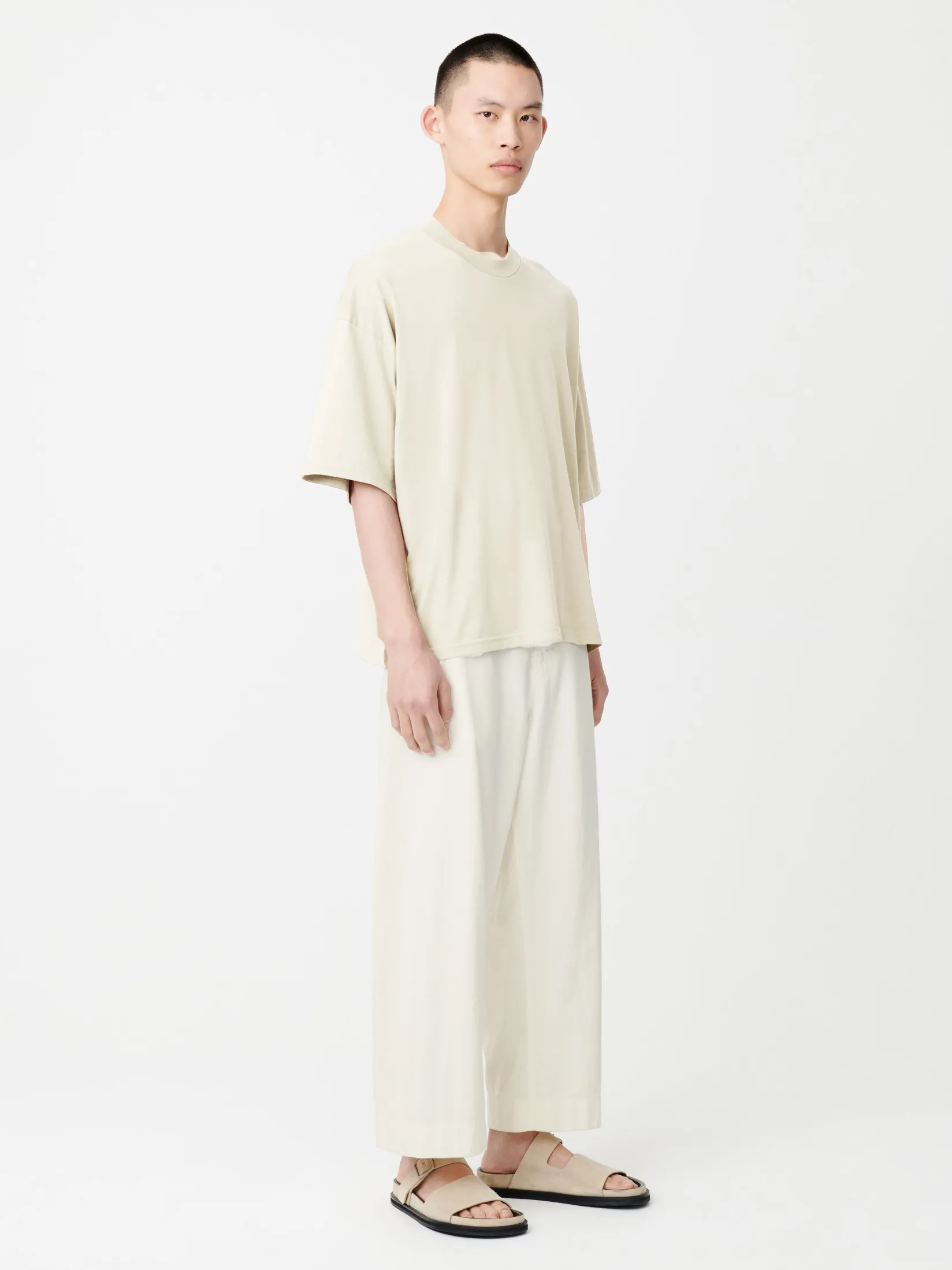 Fashion Studio Nicholson Piu T-shirt Parchment