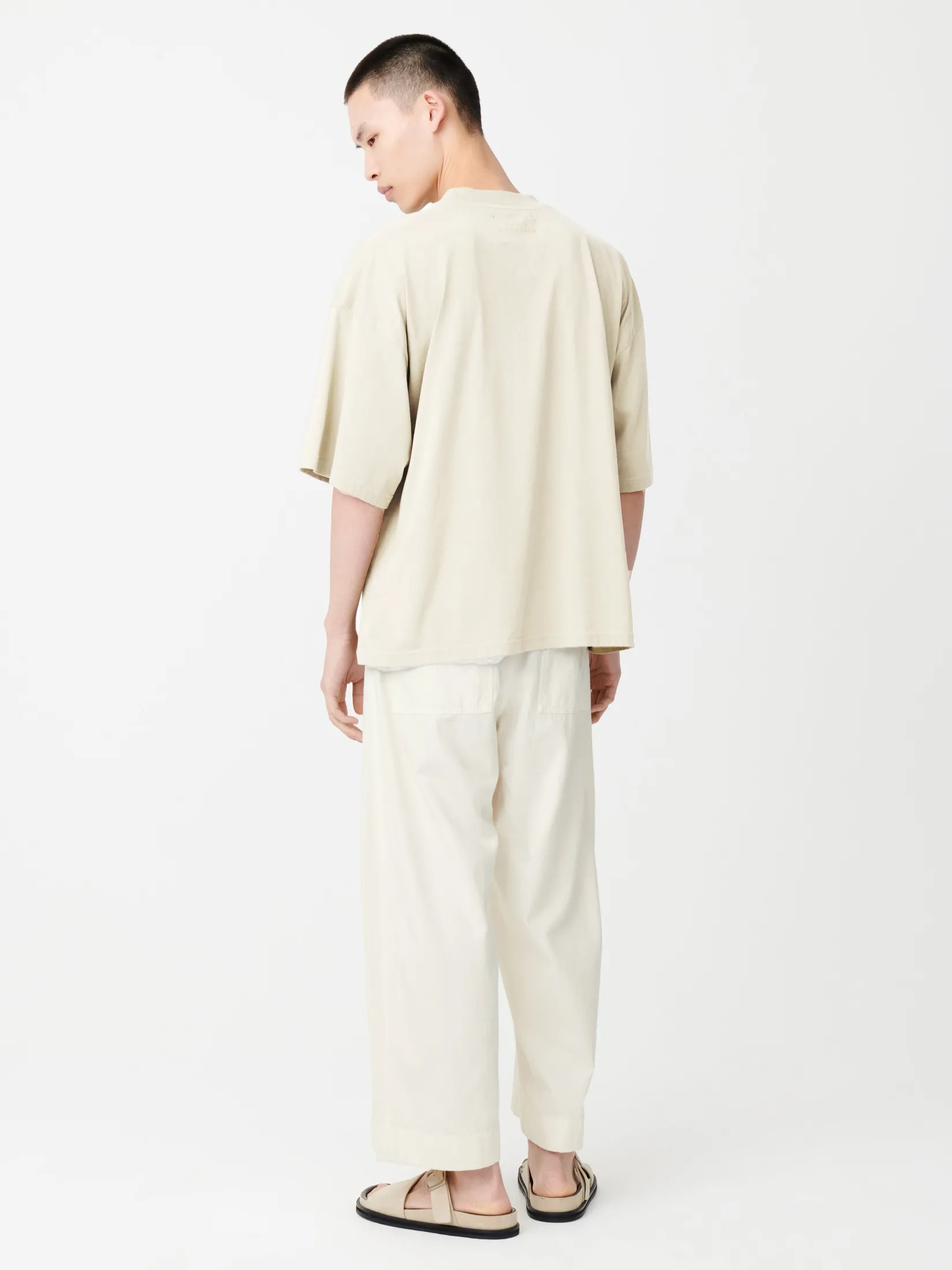 Fashion Studio Nicholson Piu T-shirt Parchment