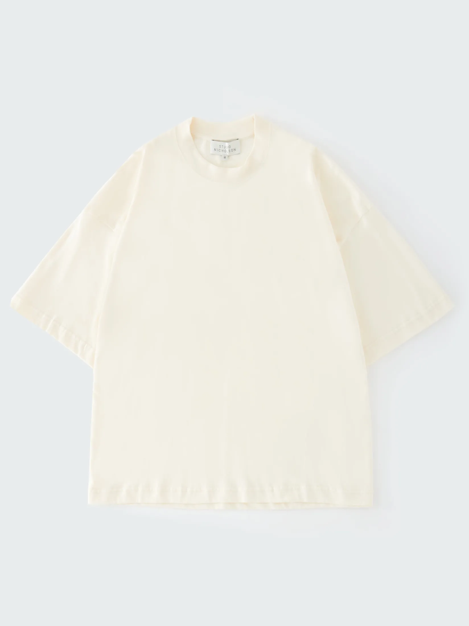 Fashion Studio Nicholson Piu T-shirt Parchment
