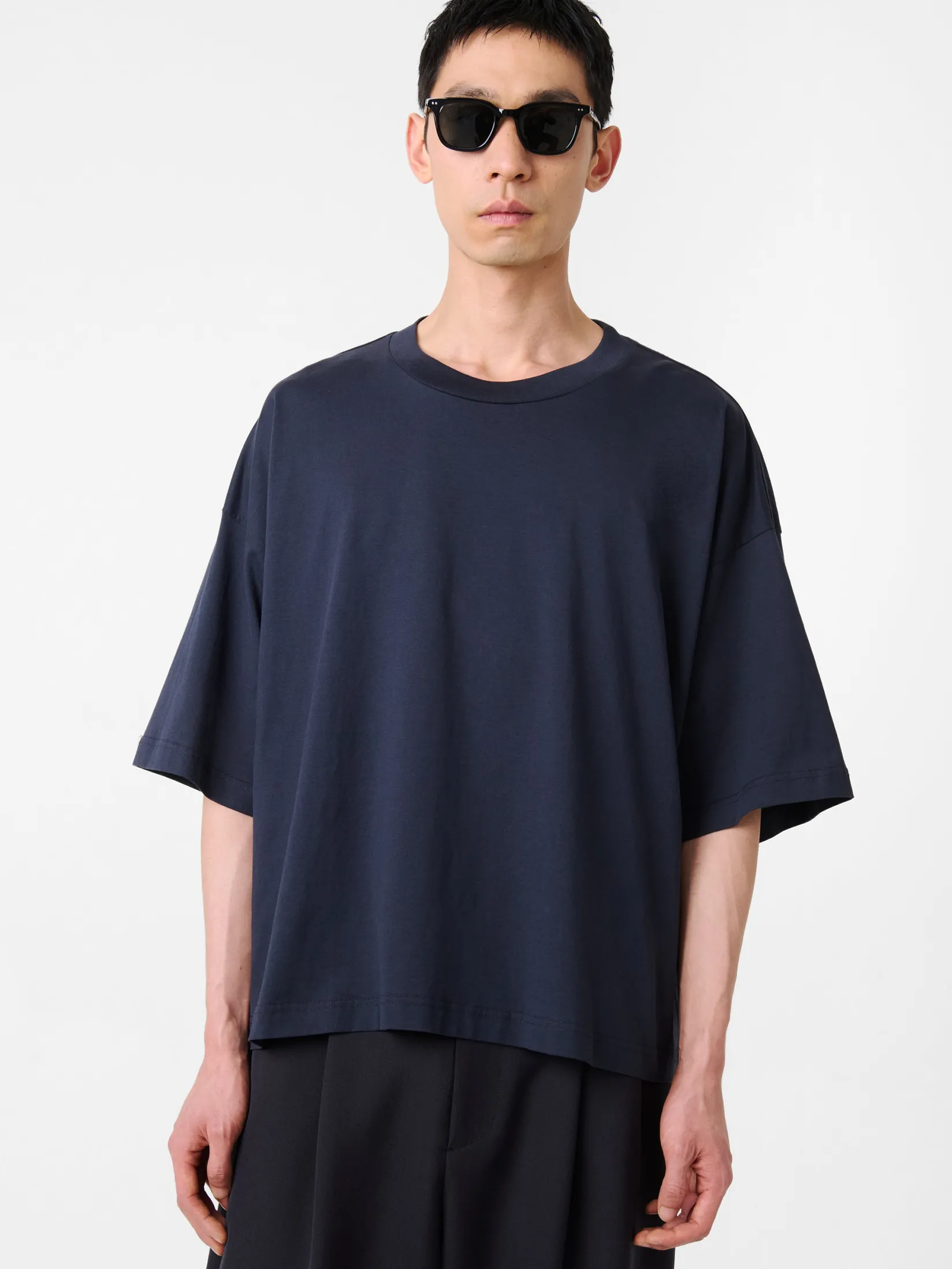 Clearance Studio Nicholson Piu T-Shirt Darkest Navy