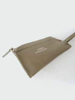 Fashion Studio Nicholson Pochi Leather Pouch Elephant