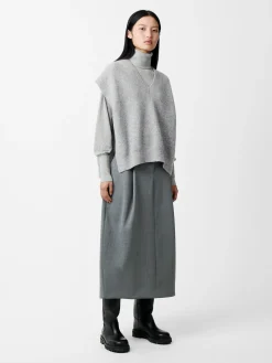 New Studio Nicholson Poros Knit Grey Melange