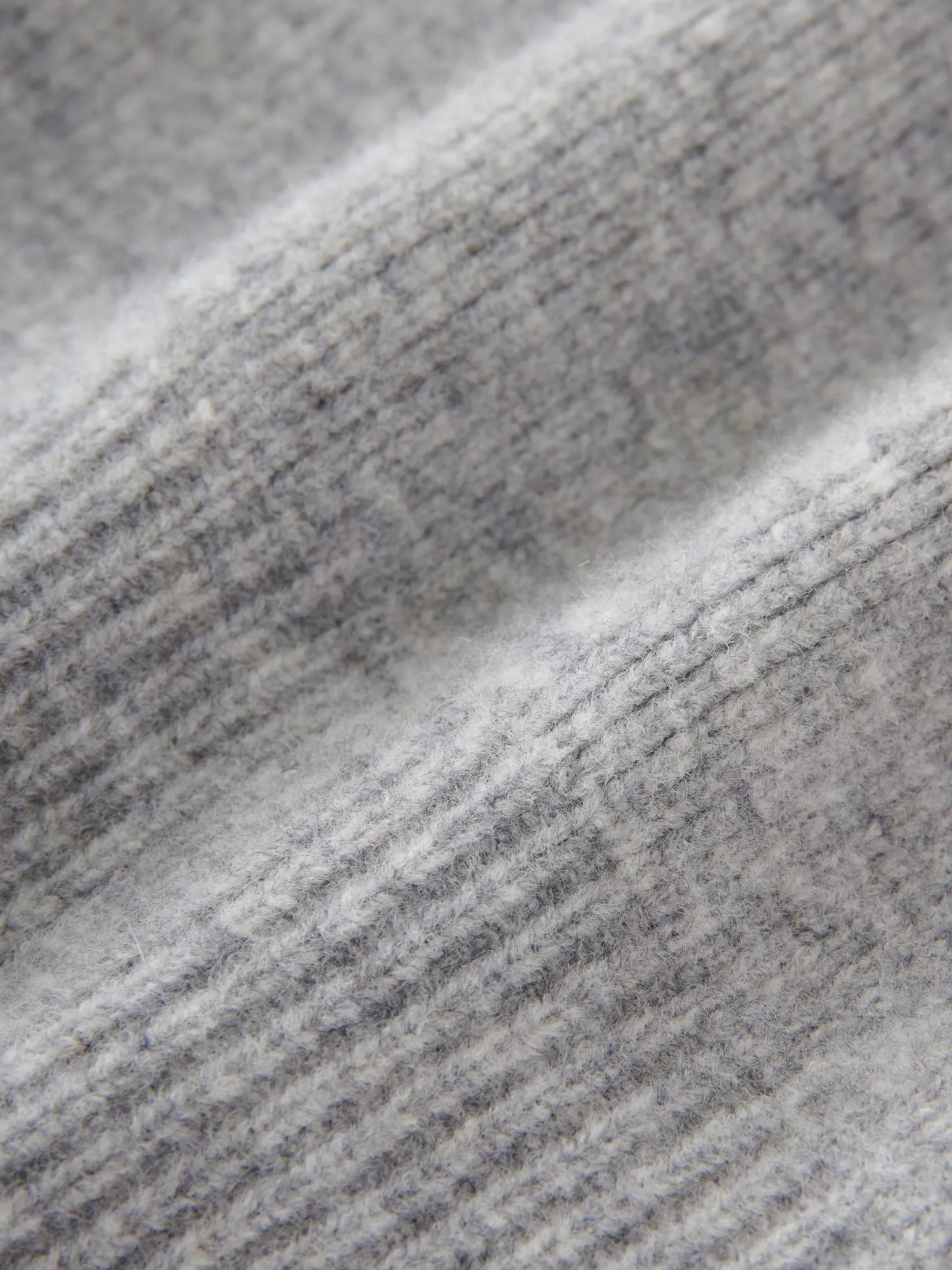 New Studio Nicholson Poros Knit Grey Melange