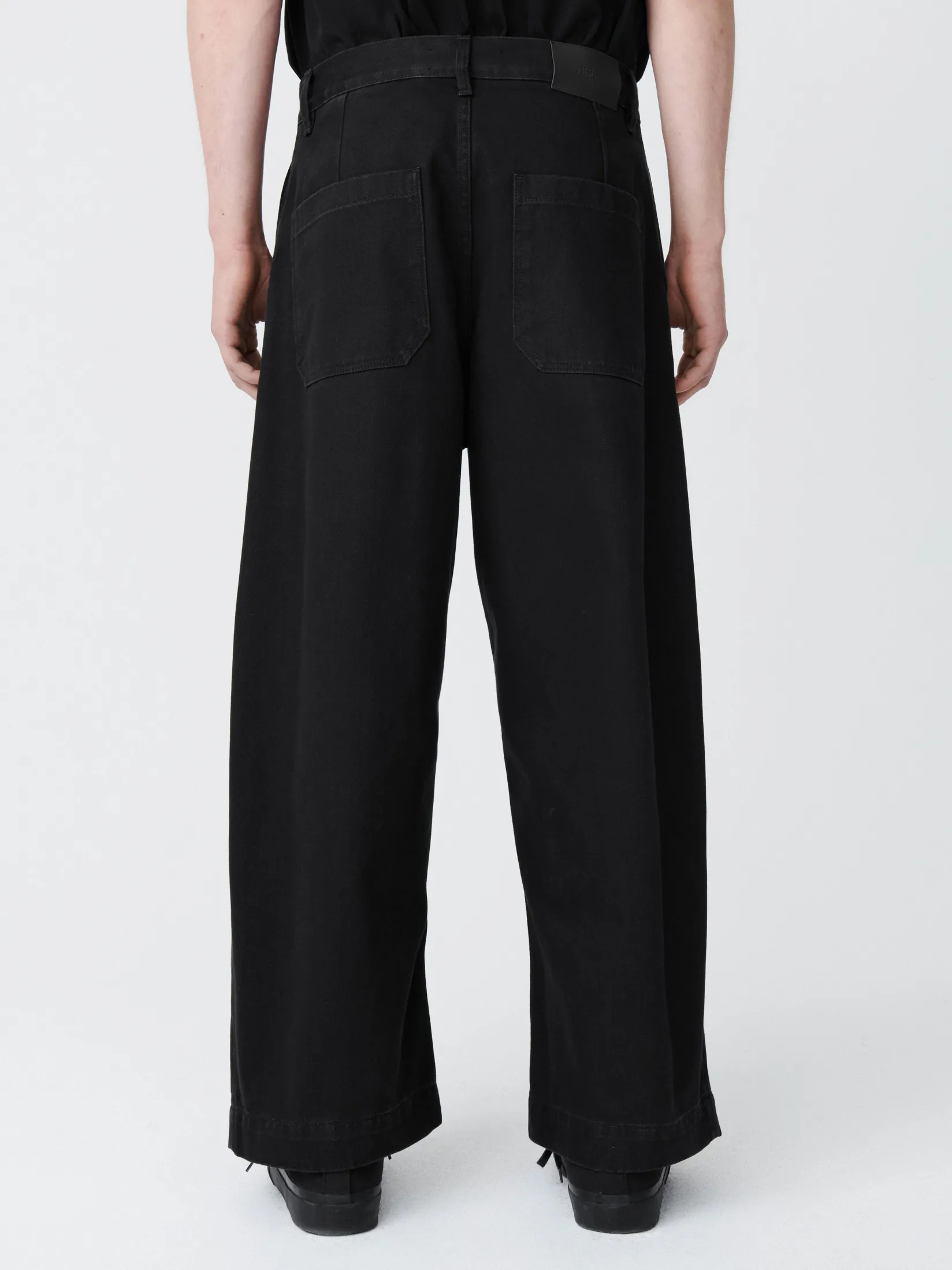 New Studio Nicholson Puch Denim Pant Washed Black