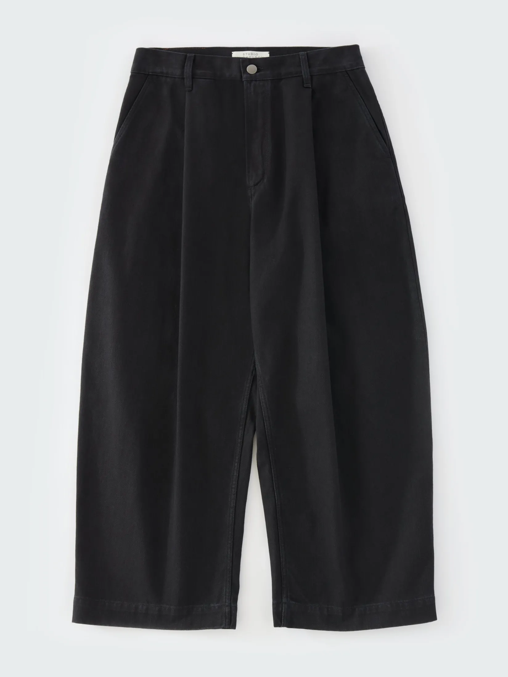 New Studio Nicholson Puch Denim Pant Washed Black
