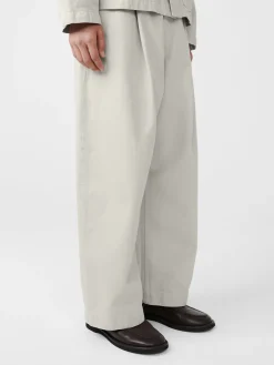 Hot Studio Nicholson Puch Denim Pant Bone Grey