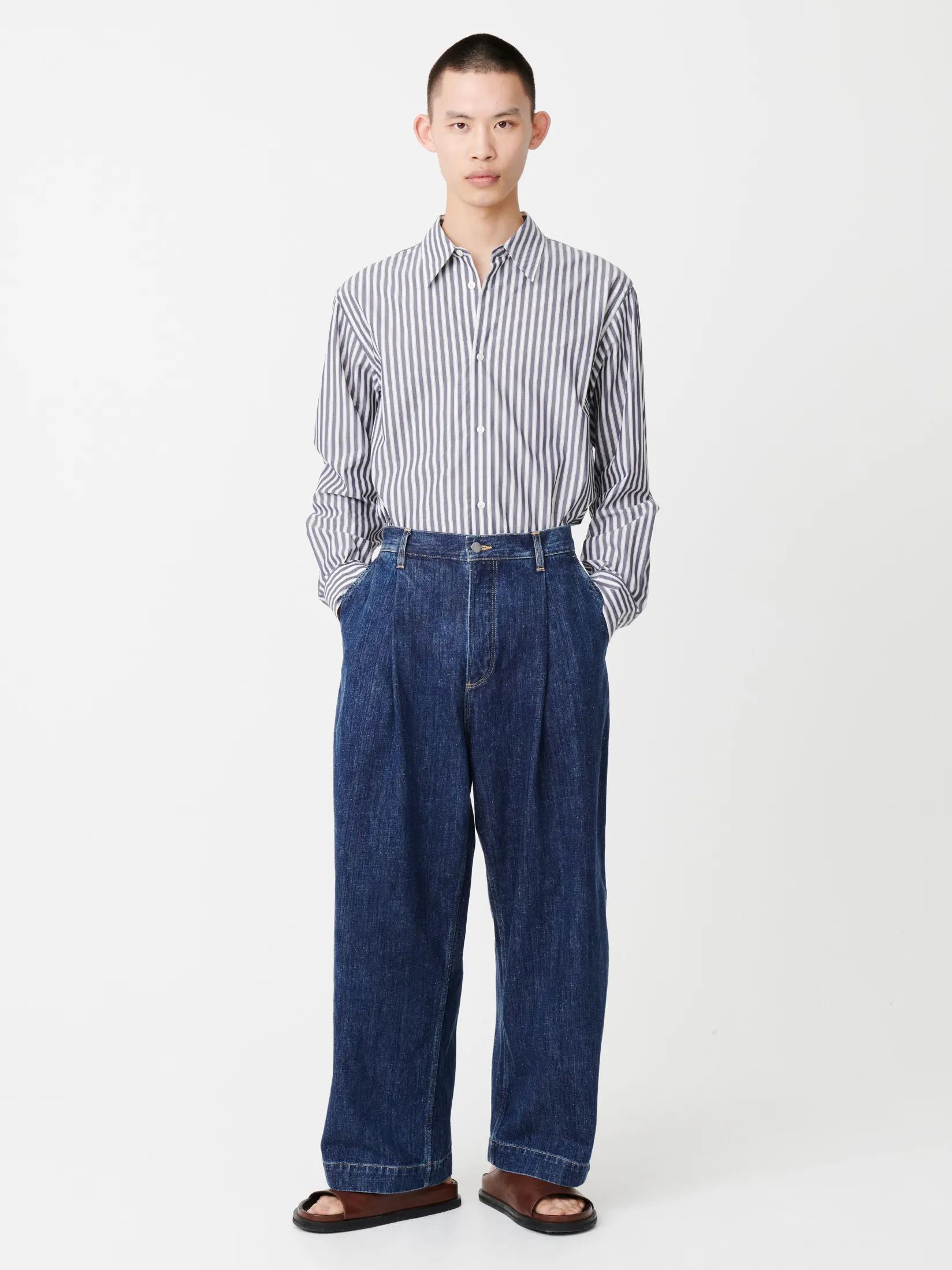 Fashion Studio Nicholson Puch Denim Pant Indigo
