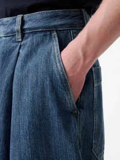 Online Studio Nicholson Puch Denim Pant Faded Indigo