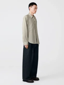 Discount Studio Nicholson Puch Italian Denim Pant Black