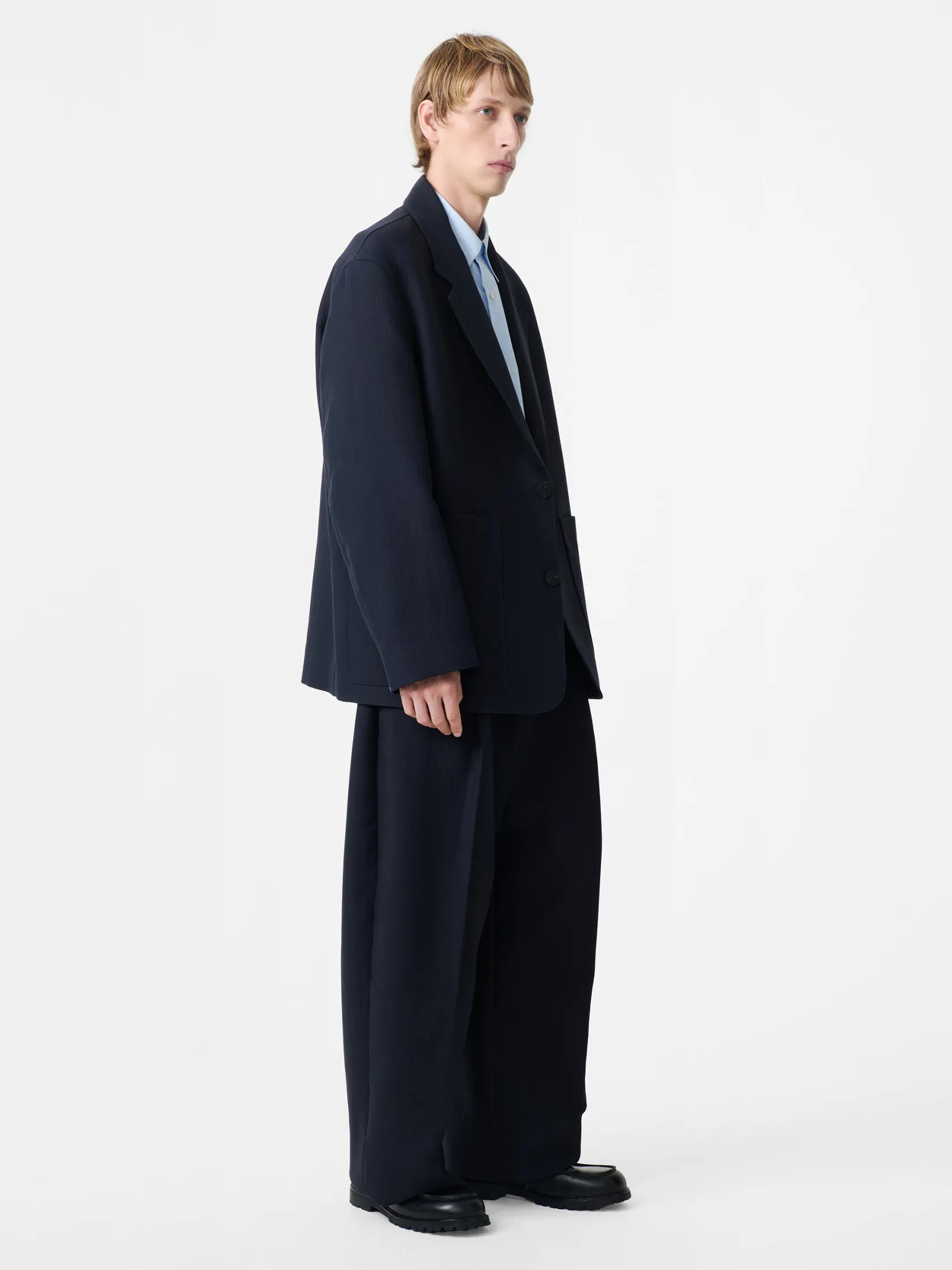 Discount Studio Nicholson Pull Pant Darkest Navy