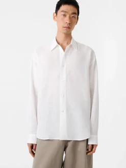 New Studio Nicholson Rafe Linen Shirt Milk