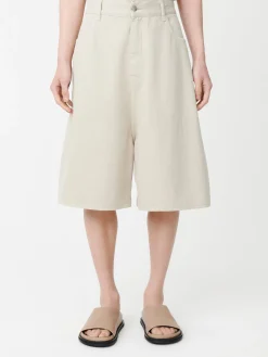 Sale Studio Nicholson Reverse Denim Short Dove