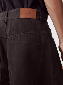 Outlet Studio Nicholson Reverse Denim Short Black Grape