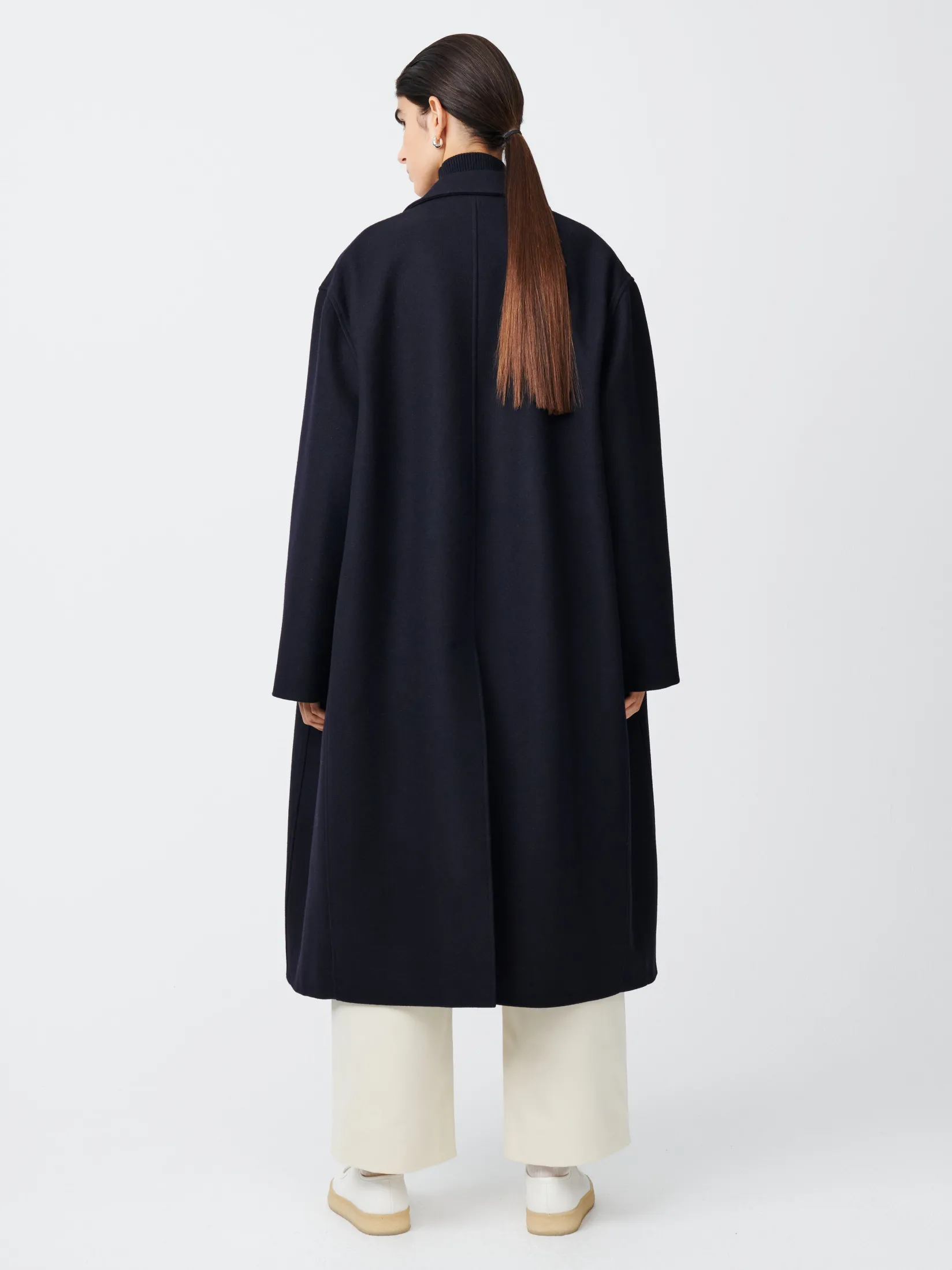 New Studio Nicholson Ria Coat Dark Navy