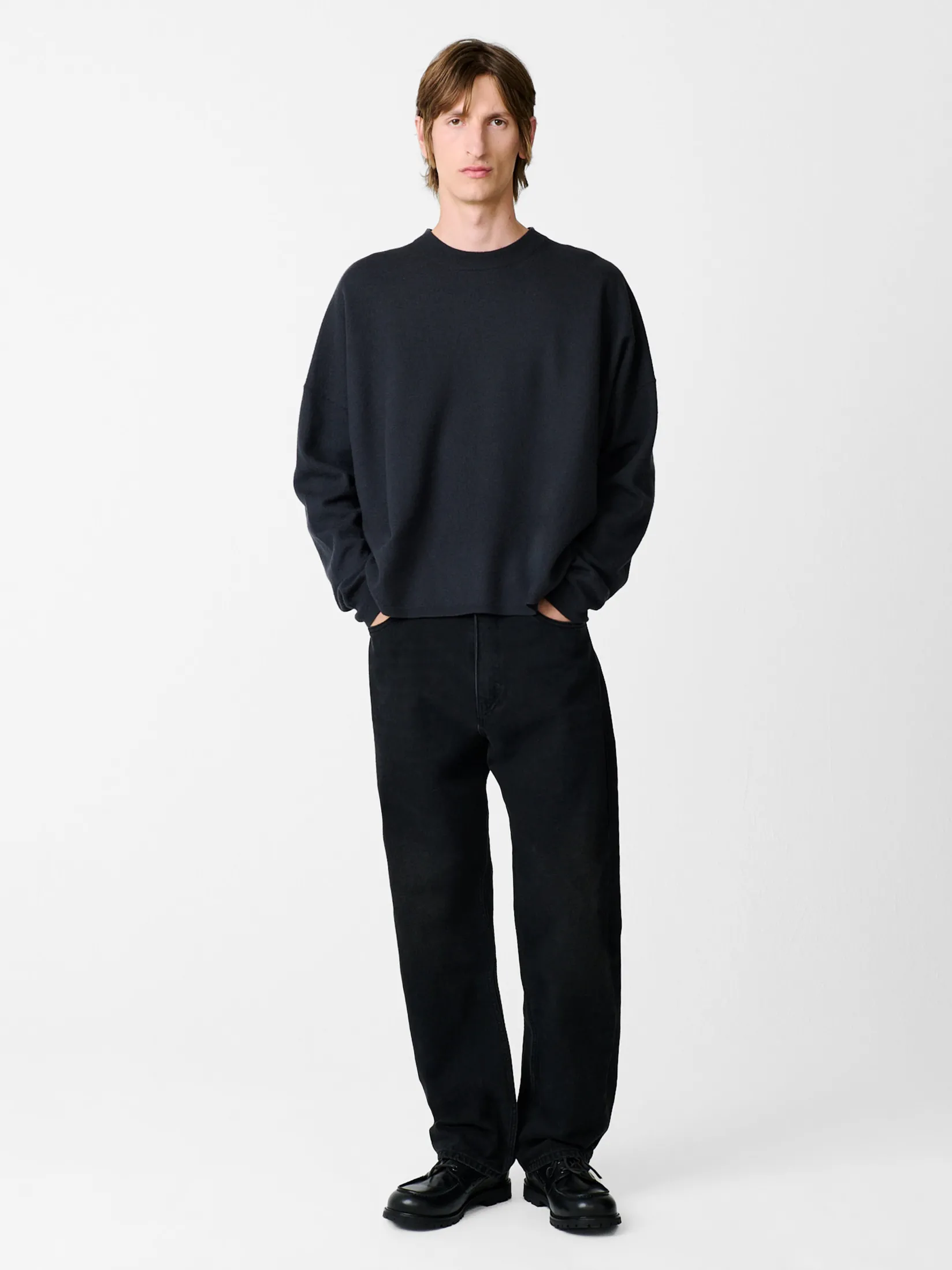 Online Studio Nicholson Riso Denim Pant Washed Black
