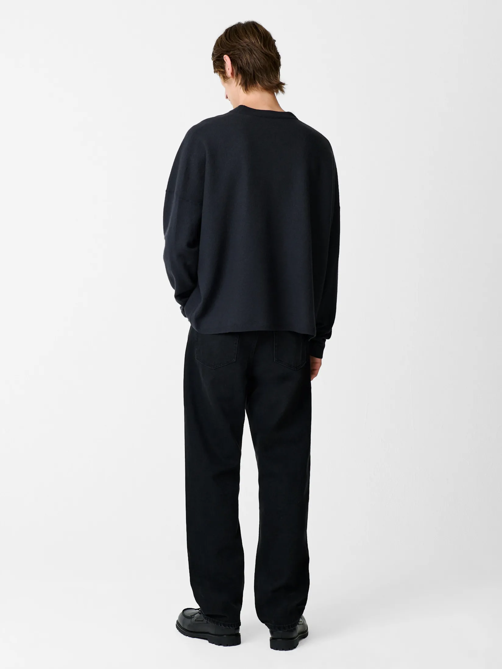 Online Studio Nicholson Riso Denim Pant Washed Black