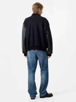 Clearance Studio Nicholson Riso Denim Pant Worn Wash Indigo
